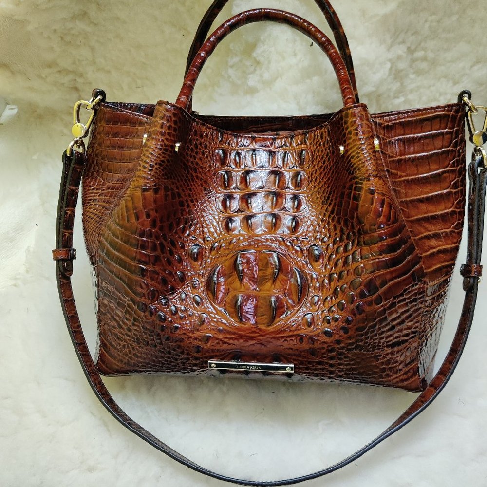 Brahmin Small Mallory Pecan Melbourne